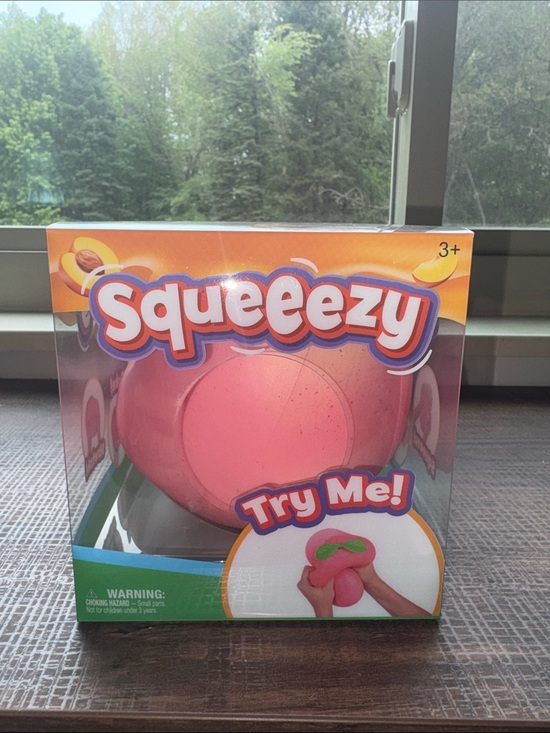 Squeeze Other - Squeeze Pink Squeezy Squishy Stress Toy - Peach